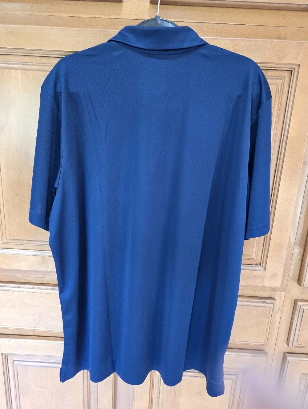 adidas Men's Royal Blue Short-Sleeve Polo Shirt